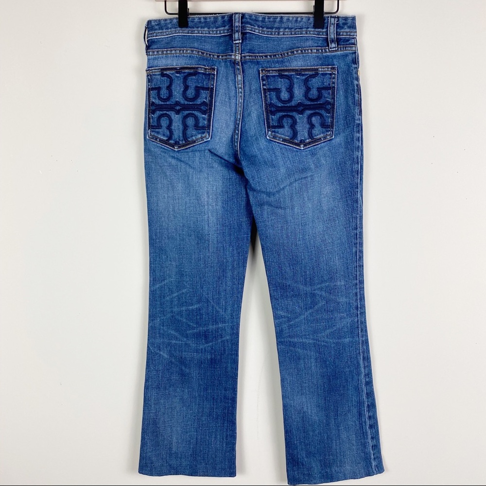 Tory Burch Classic Boot Jeans Size 28